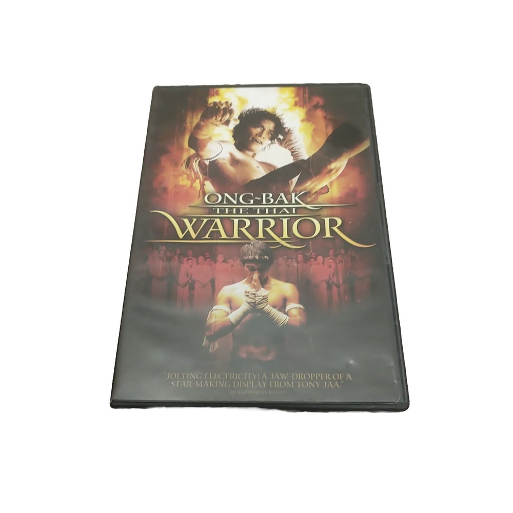 Ong-Bak The Thai Warrior DVD Tony Jaa Martial Arts Action R-Rated Widescreen